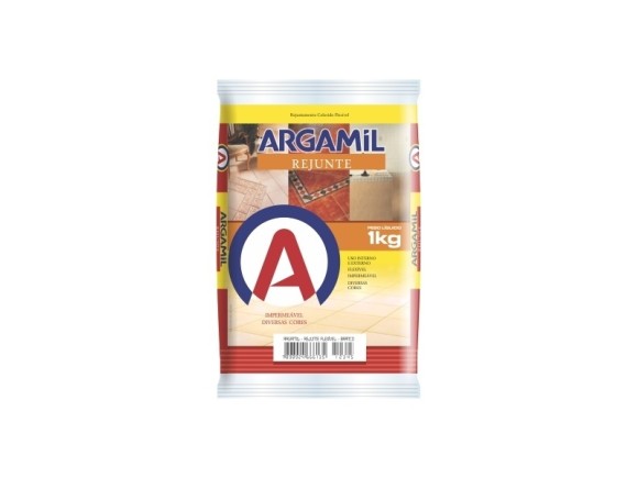 Argamil - Rejunte Cinza Platina 1kg