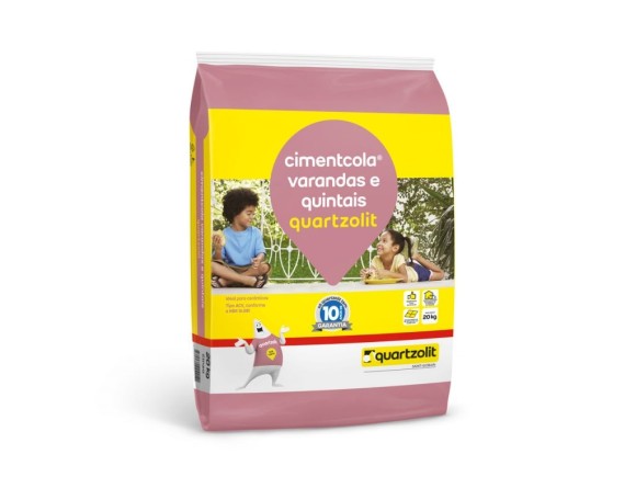 Quartzolit - Argamassa Varandas e Quintais 20Kg