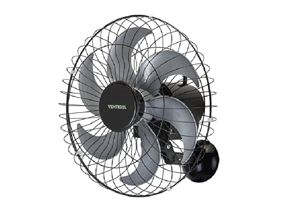 Ventilador Parede 50cm Ventisol 127V New PR Premium