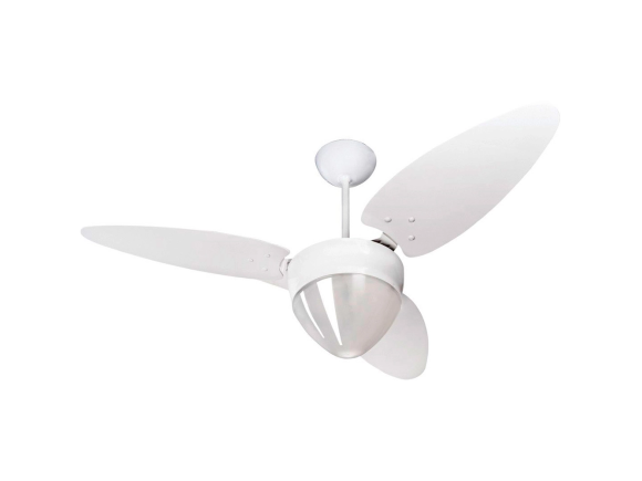 Ventilador de teto Ventisol Aires Branco 3 velocidades 127V